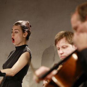 Konzert «In Arkadien», Sopranistin Ruth Rosenfeld und das Mandelring Quartett (Bild: Anja Köhler)